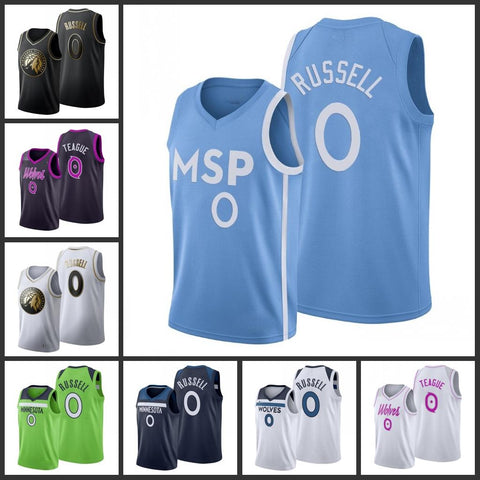 Minnesota Timberwolves Basketball Jersey - D'Angelo Russell 