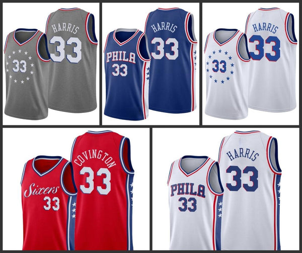 Philadelphia 76ers Basketball Jersey - Tobias Harris 