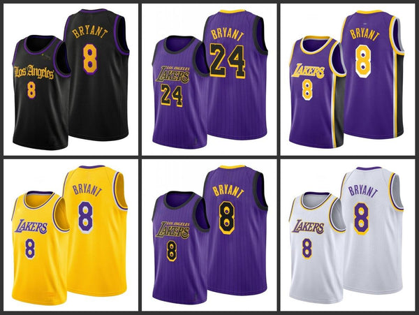 Los Angeles Lakers Basketball Jersey - Kobe Bryant 