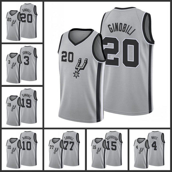 San Antonio Spurs - Manu Ginobili - Keldon Johnson - Luka Samanic - DeMar DeRozan - DeMarre Carroll - Derrick White