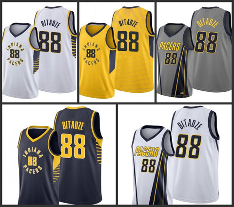Indiana Pacers Basketball Jersey - Goga Bitadze  